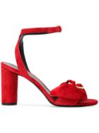 Stella Luna Ring Detail Sandals - Red