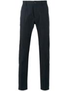 Closed Tailored Pants, Men's, Size: 33, Blue, Cotton/linen/flax/polyester