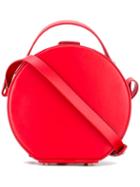 Nico Giani - Circular Shoulder Bag - Women - Leather - One Size, Red, Leather