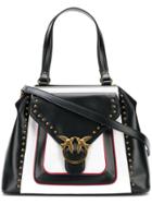 Pinko Two Tone Tote - Black