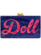 Edie Parker 'doll' Box Clutch