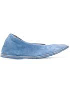 Marsèll Pointed Ballerina Flats - Blue