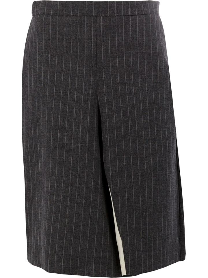 Y/project Pinstriped Shorts - Grey