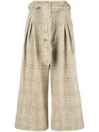 Vivienne Westwood Oxford Cropped Trousers - Nude & Neutrals