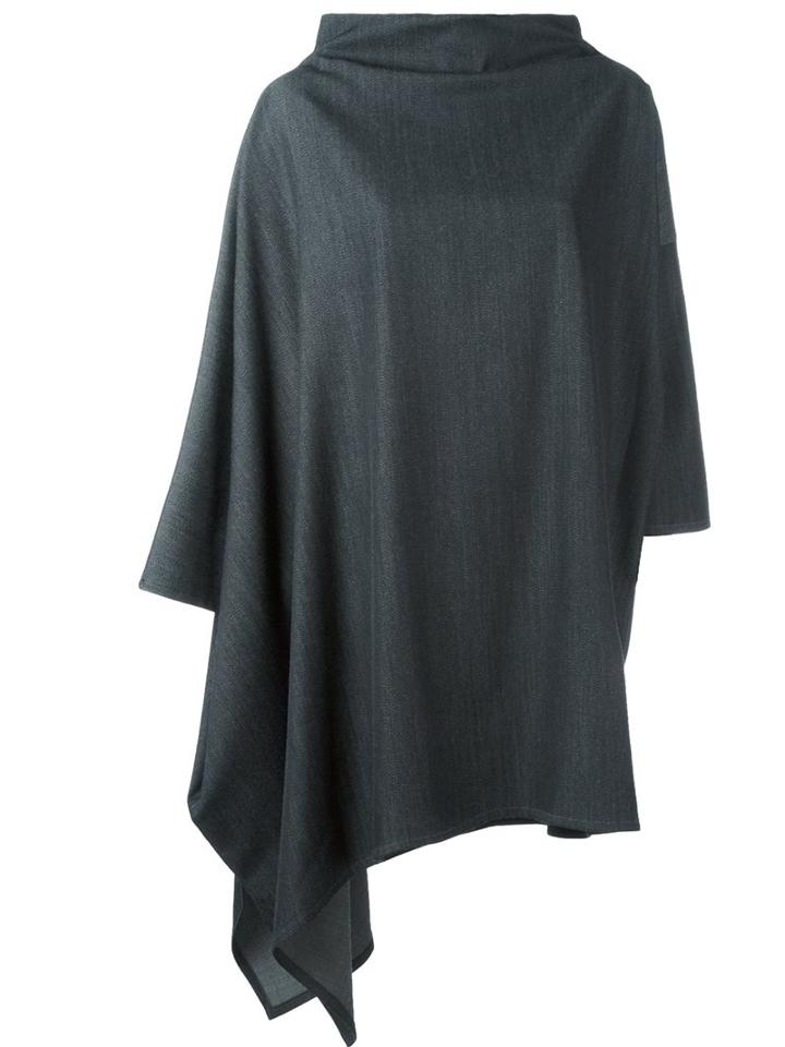 Dusan Draped Dress, Women's, Black, Virgin Wool