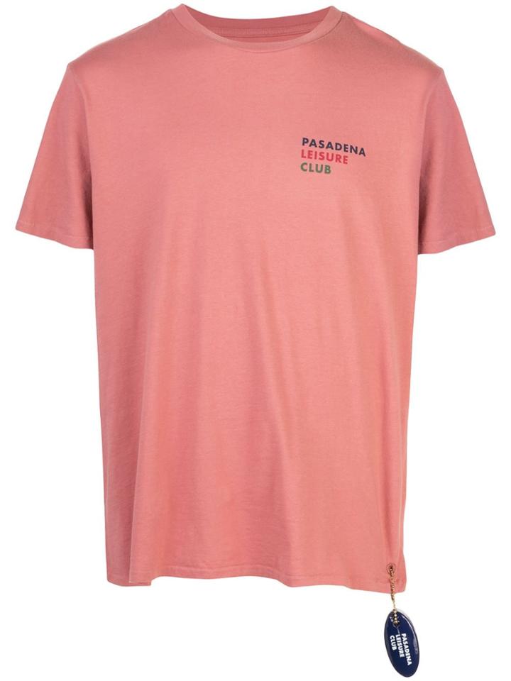Pasadena Leisure Club Printed Logo T-shirt - Pink