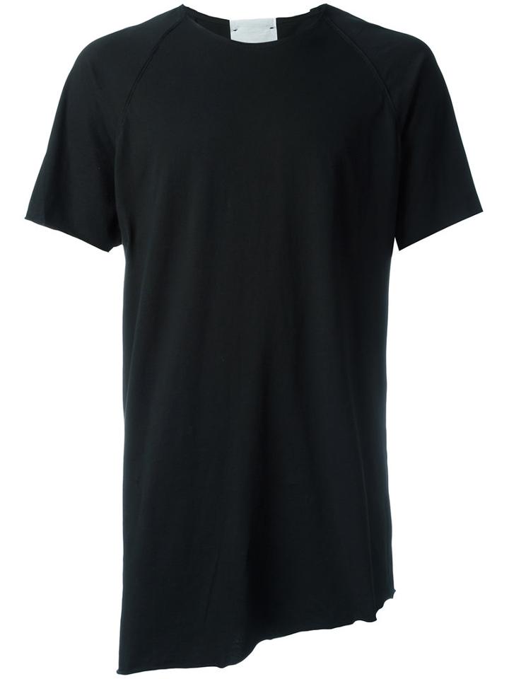 Lost & Found Rooms 'taped Raglan' T-shirt, Men's, Size: Small, Black, Cotton