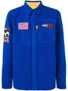 Tommy Jeans Patchwork Expedition Shirt - Blue