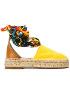 Dsquared2 Two-tone Espadrilles - Yellow & Orange