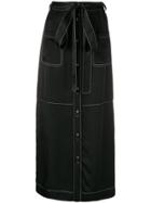 See By Chloé Button Up Skirt - Black