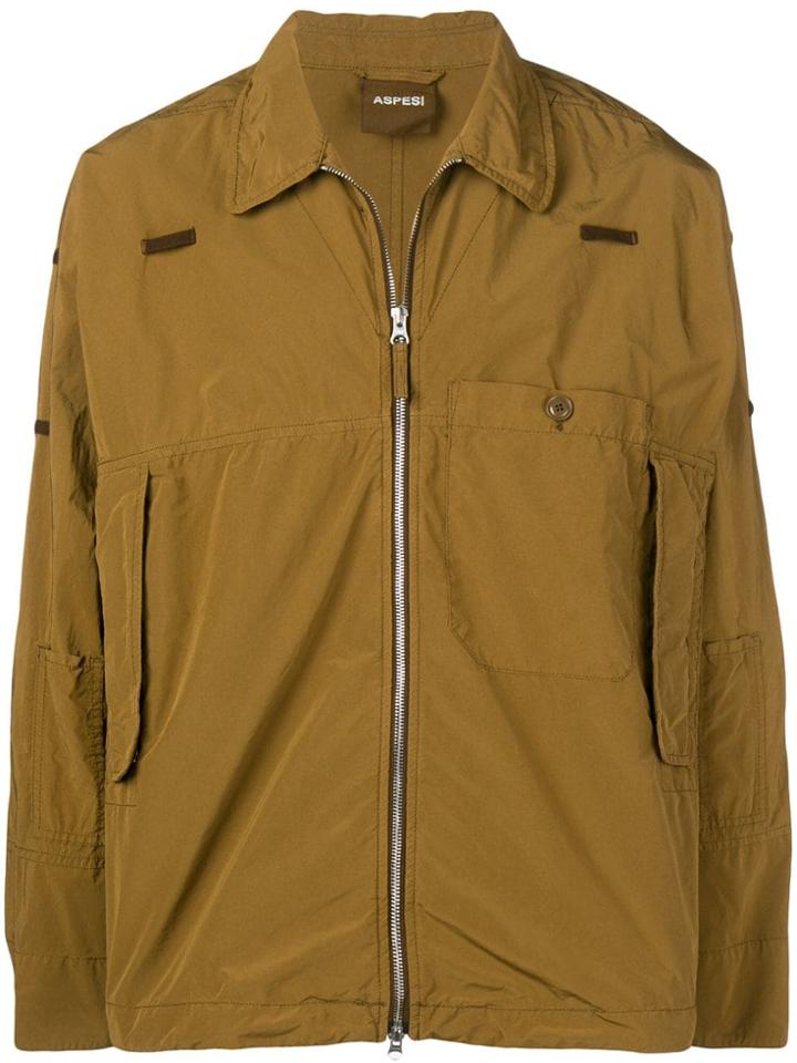 Aspesi Zip Field Jacket - Neutrals