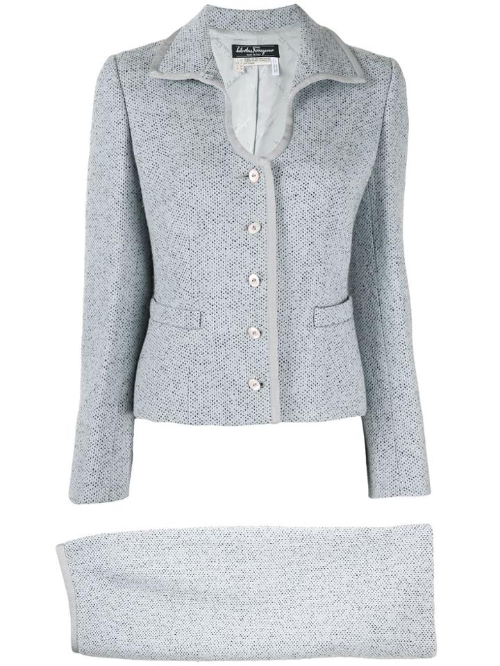 Salvatore Ferragamo Pre-owned Two-piece Skirt Suit - Grey