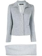 Salvatore Ferragamo Pre-owned Two-piece Skirt Suit - Grey