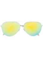 Victoria Beckham 'vbs90 C06' Sunglasses, Women's, White, Acetate/metal (other)