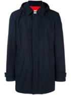 Kiton - Hooded Padded Coat - Men - Polyimide - 54, Blue, Polyimide