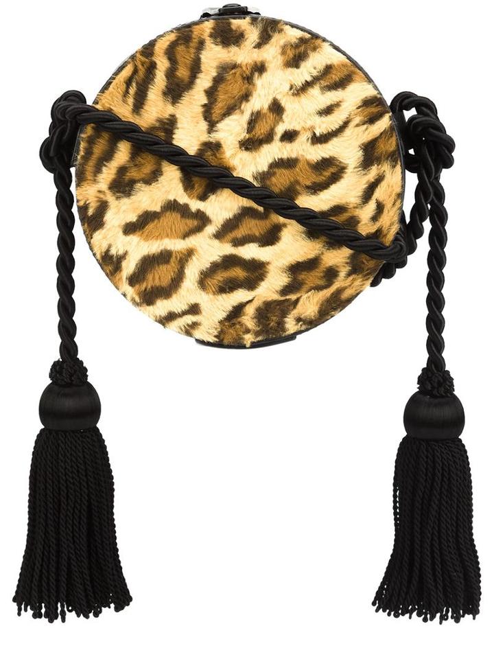 Hillier Bartley Tassel Detailing Shoulder Bag, Women's, Nude/neutrals