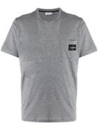 Calvin Klein Logo Pocket T-shirt - Grey
