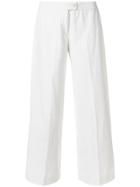 Moschino Vintage Wide-leg Trousers - White