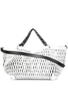 Sonia Rykiel Cut-out Tote Bag - White