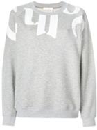 Chloé Printed Sweatshirt - Grey