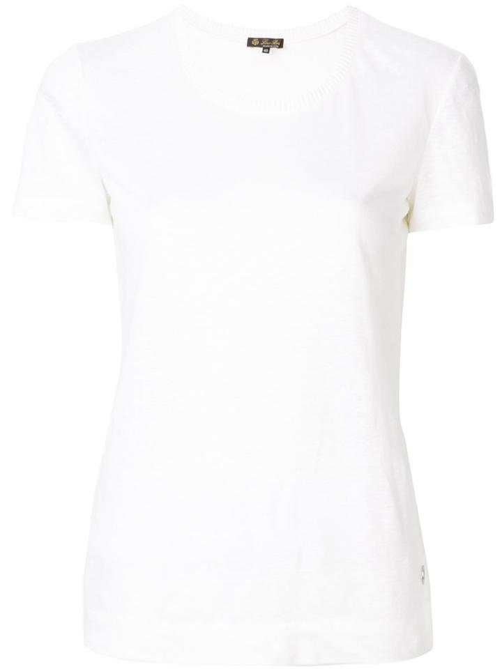 Loro Piana Short Sleeved T-shirt - White