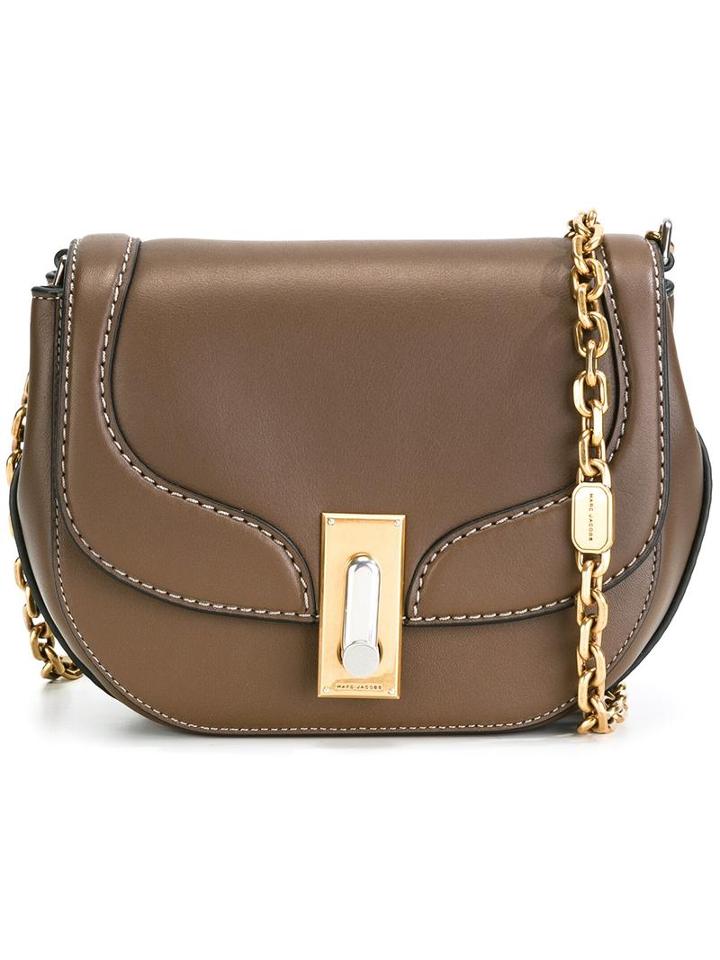 Marc Jacobs West End Jane Shoulder Bag, Women's, Brown, Leather