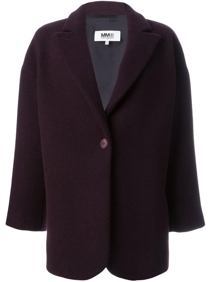 Mm6 Maison Margiela One Button Coat