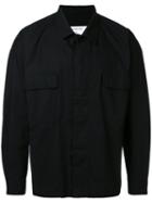 Flap Pocket Shirt - Men - Cotton - L, Black, Cotton, Monkey Time