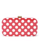 Serpui Polka Dot Enamelled Clutch