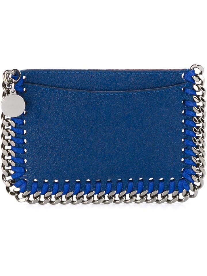 Stella Mccartney 'falabella' Cardholder - Blue