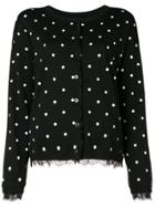 Twin-set Polka Dot Print Jacket - Black