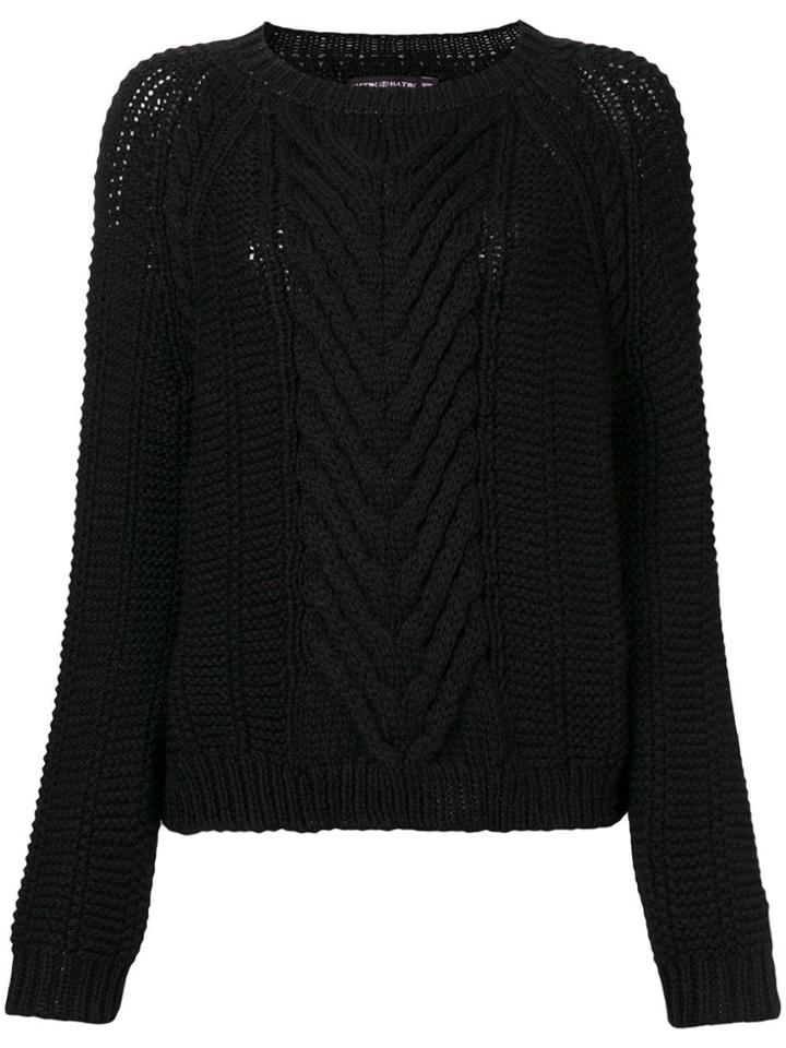 Antik Batik Crew Neck Jumper - Black