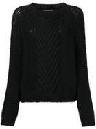 Antik Batik Crew Neck Jumper - Black