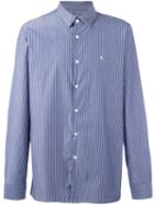 Raf Simons Striped Shirt, Men's, Size: 46, Blue, Cotton