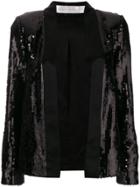 Victoria Victoria Beckham Sequin Embellished Jacket - Black