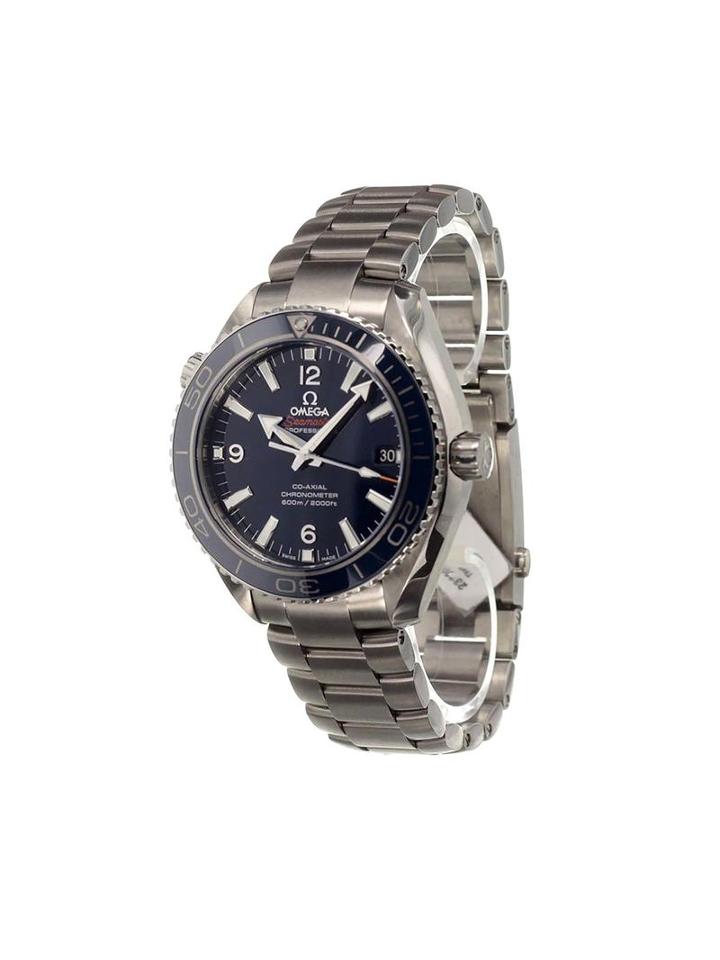 Omega 'seamaster Planet Ocean' Analog Watch, Men's, Titanium