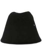 Maison Michel Felt Hat, Women's, Size: Medium, Black, Rabbit Fur Felt
