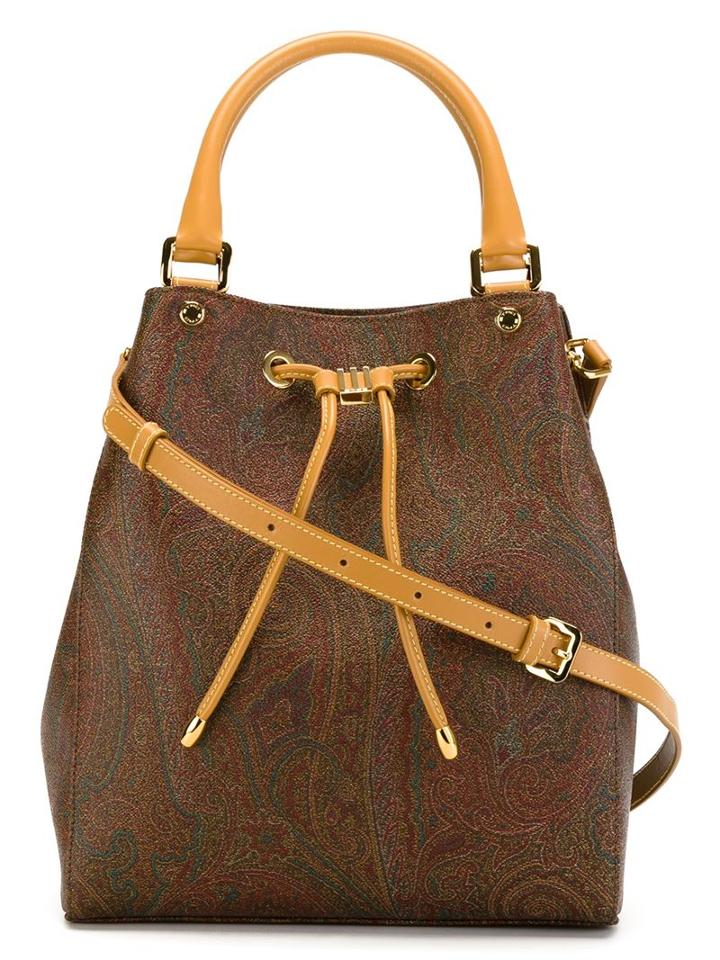 Etro Paisley Print Bucket Bag