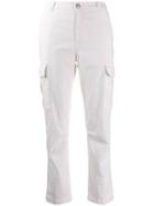 P.a.r.o.s.h. Slim-fit Cargo Trousers - White