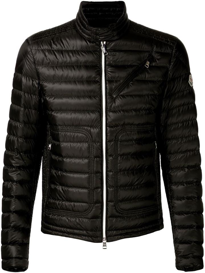 Moncler 'picard' Padded Jacket, Men's, Size: 2, Black, Polyamide/goose Down