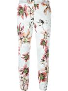 Blumarine Stretch Flower Print Trousers