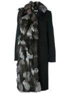 Msgm Trim Detail Coat