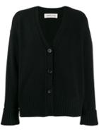 Lamberto Losani Welt Detail Cardigan - Black