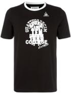Maison Margiela Monochrome Printed Ringer T-shirt, Size: 44, Black, Cotton