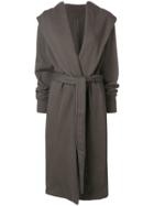 Rick Owens Drkshdw Long Cardi-coat - Grey