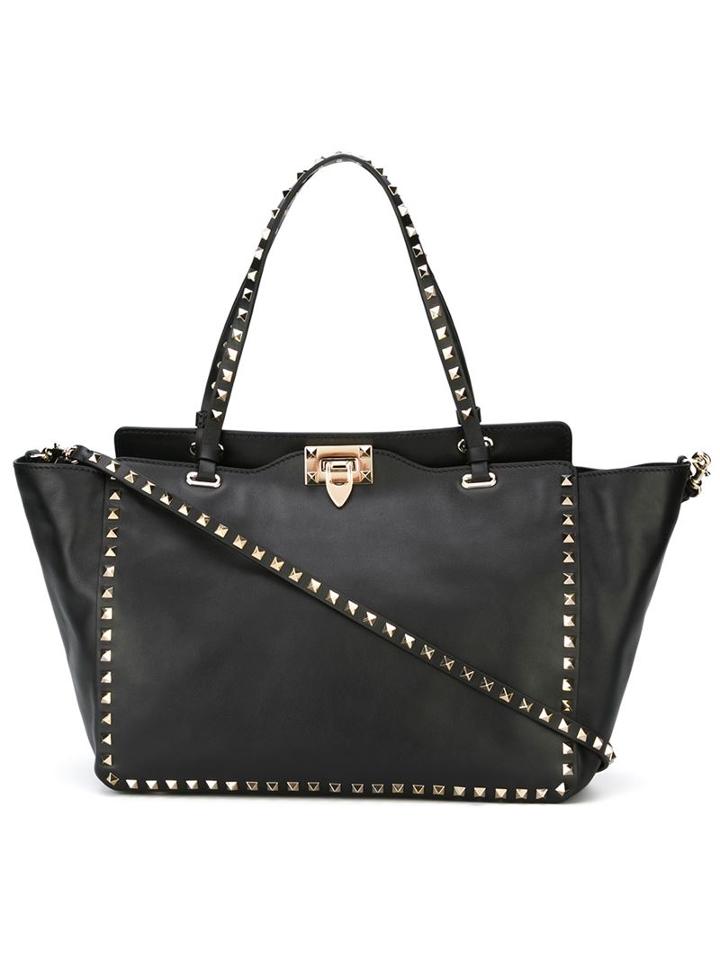 Valentino 'rockstud 'trapeze Tote
