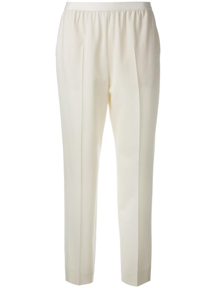 Maison Margiela Slim-fit Tailored Trousers - Nude & Neutrals