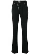 Alexander Wang Snap Buttoned Trousers - Black