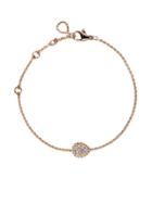 Boucheron 18kt Rose Gold Serpent Bohème Diamond Xs Motif Bracelet - Pg