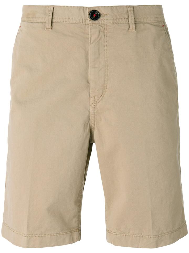 Michael Kors Chino Shorts, Men's, Size: 33, Nude/neutrals, Cotton/spandex/elastane
